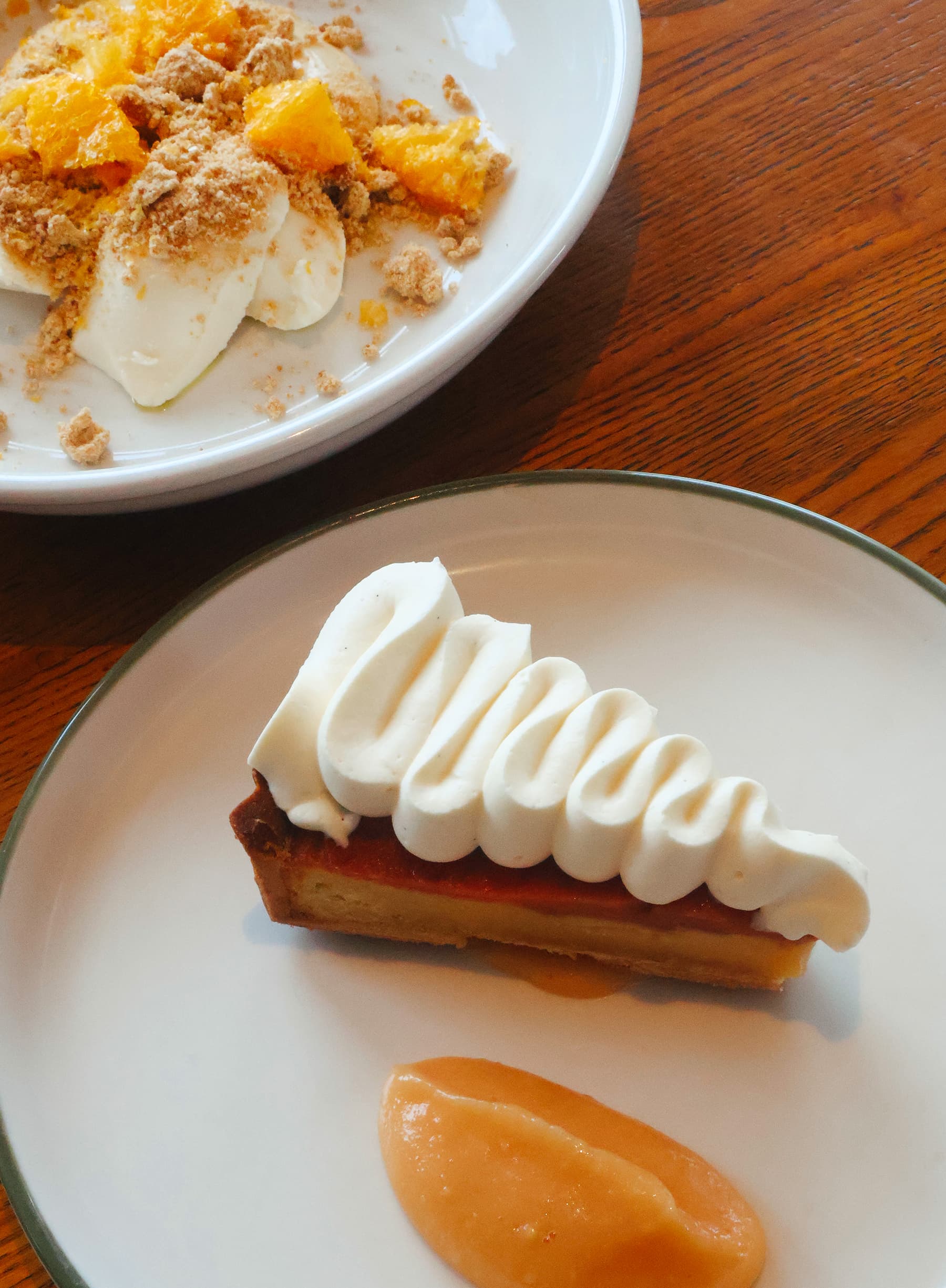 Dessert Menu