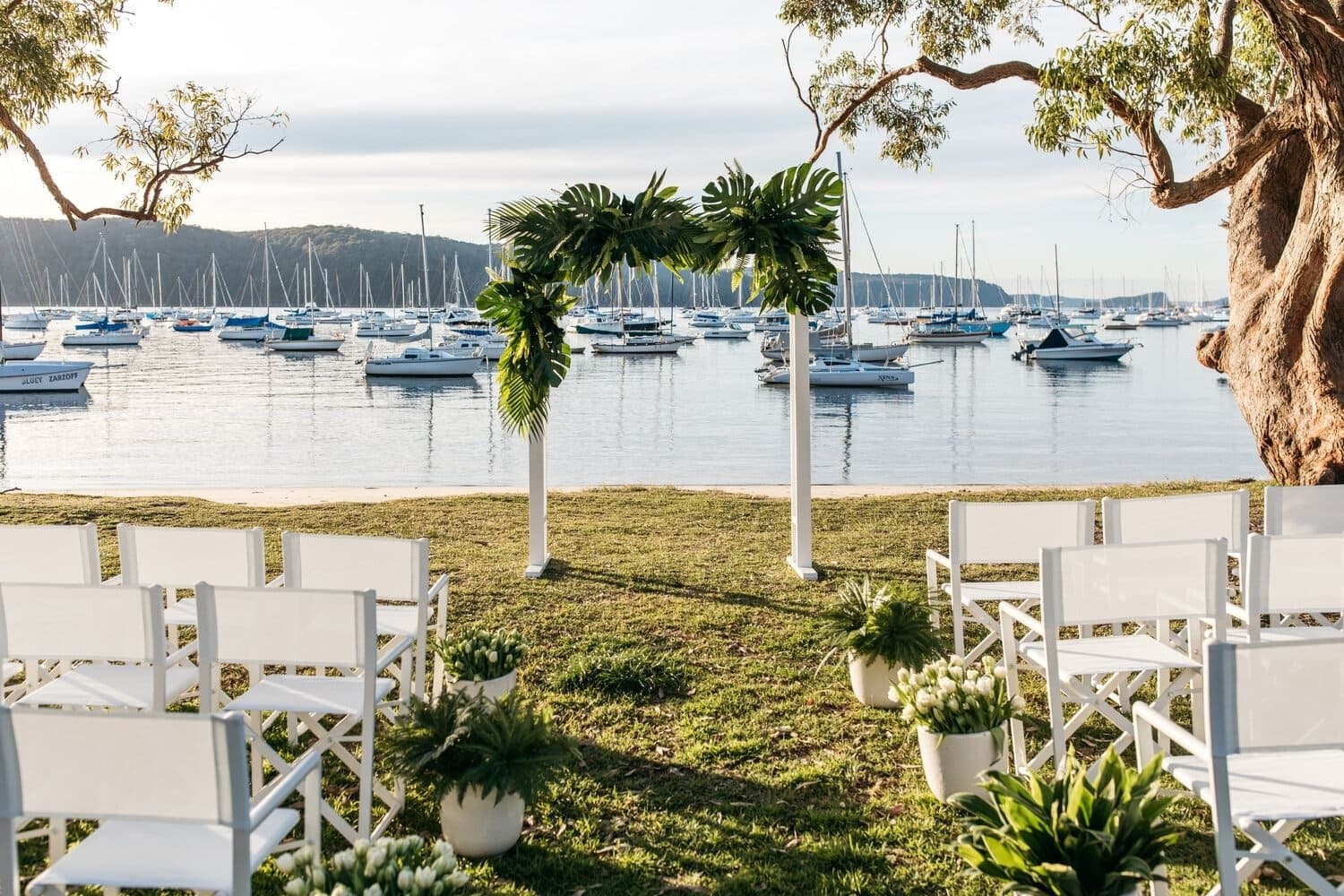 FULL ARBOUR WITH GREENERY + FLORALS